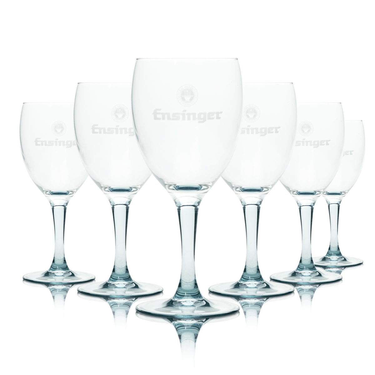 12x Ensinger Water Glass 0.2l Tulip Elegant Lagon Mineral Water Glasses Gastro