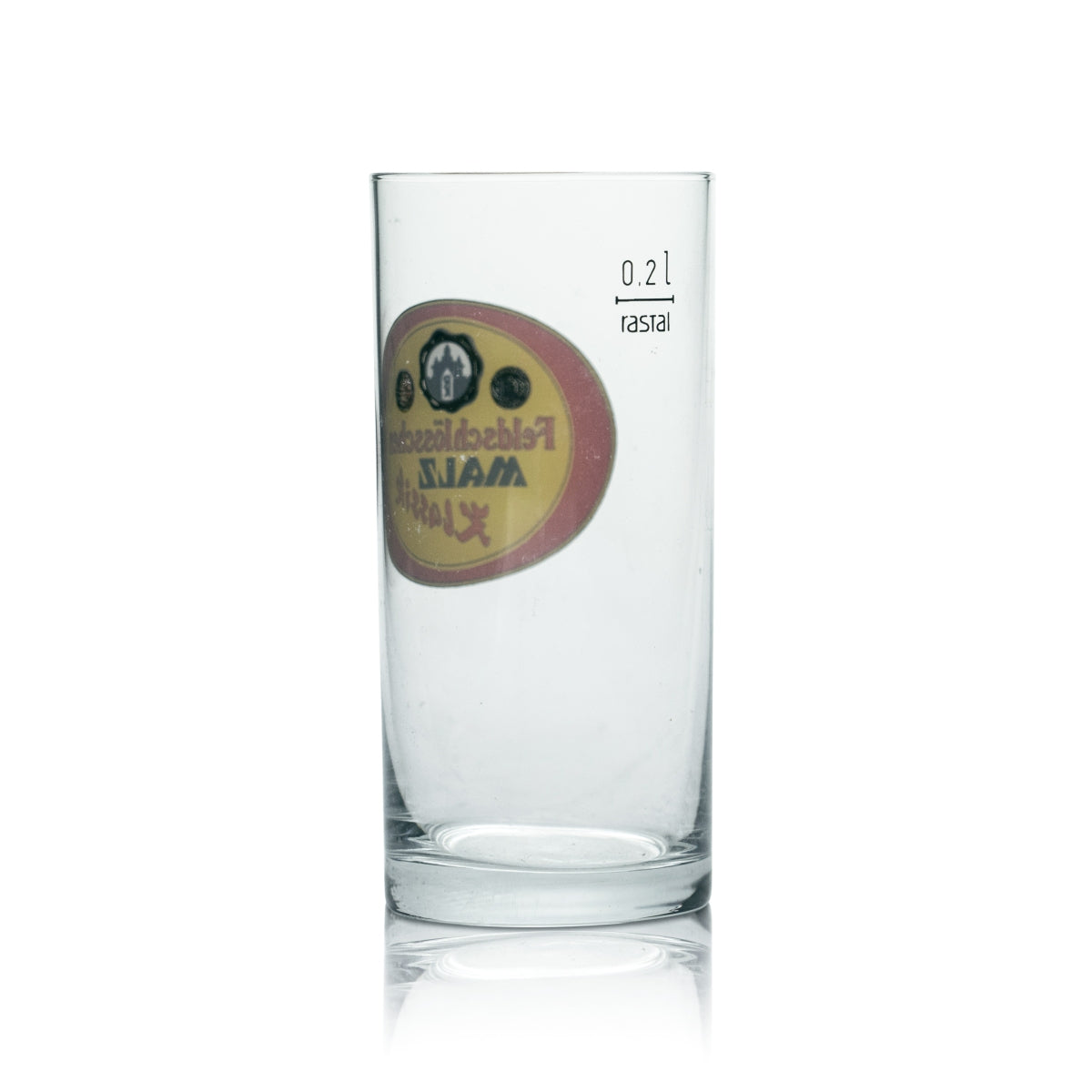 12x Feldschlösschen Glass 0.2l Willi Becher Bar Tumbler Glasses Malt Beer Pils – View 3