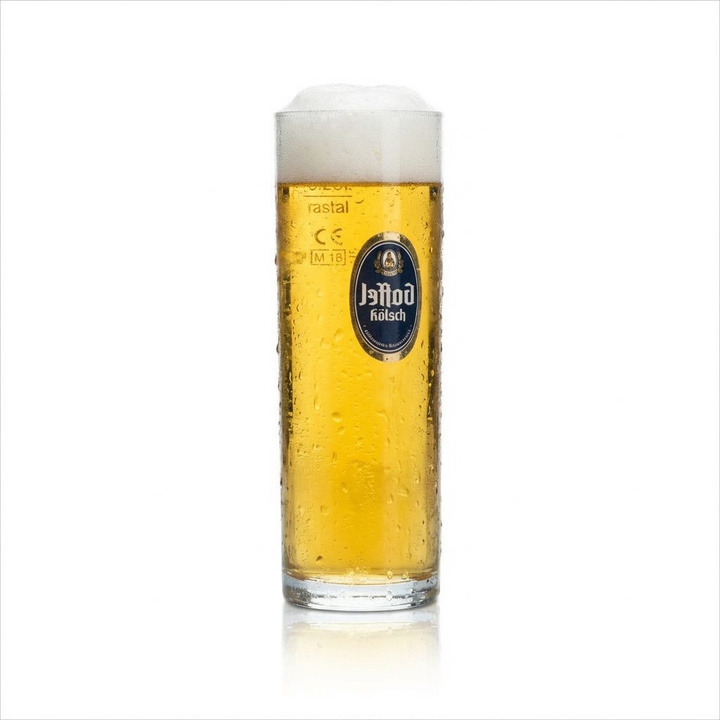 12x Gaffel Beer Glass 0.25l Kölsch Beer Glasses Cologne Beer Brewery Mug Rastal – View 3