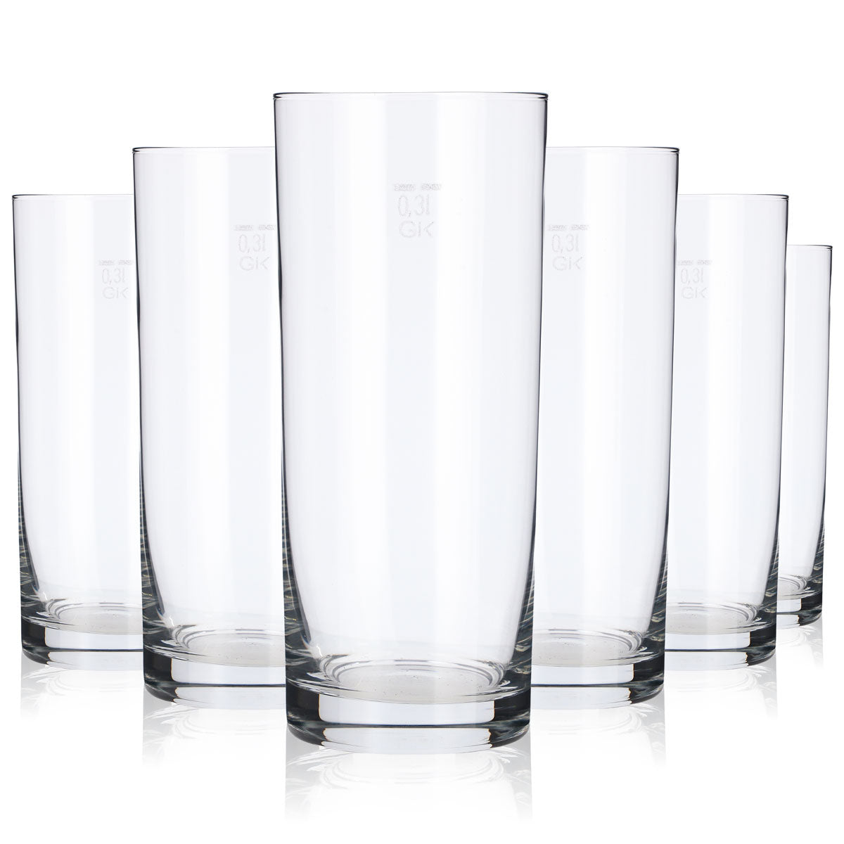12x glass sticks, 0.3 l, cola glasses, Glaser Willi Becher Blanco – View 5