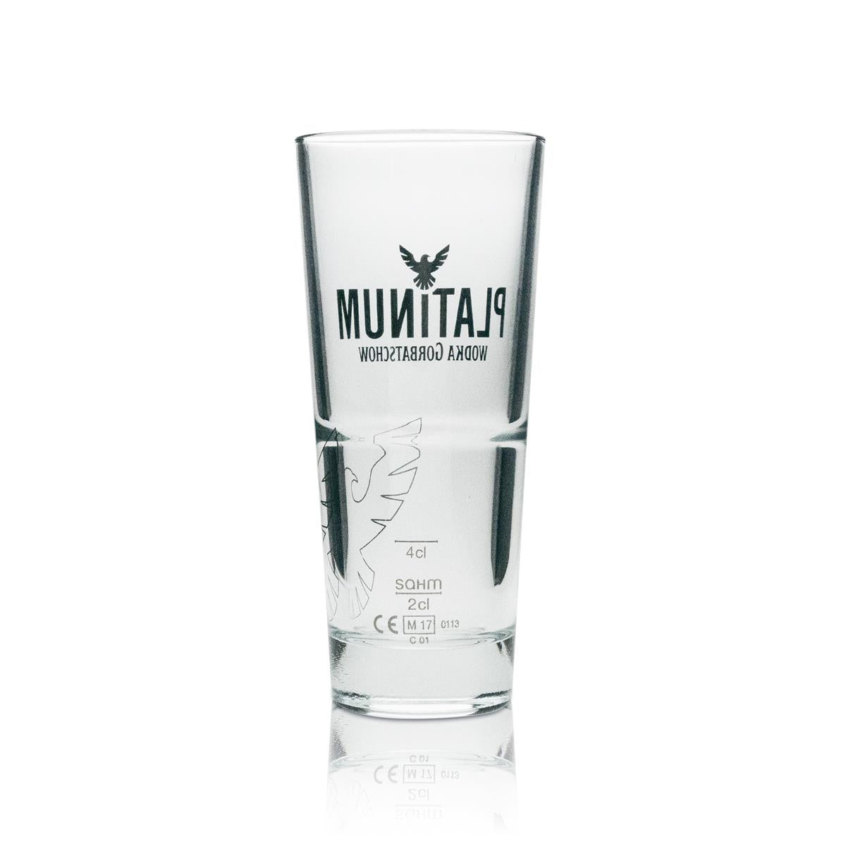 12x Gorbatschow Vodka Long Drink Glass Platinum 290ml – View 3