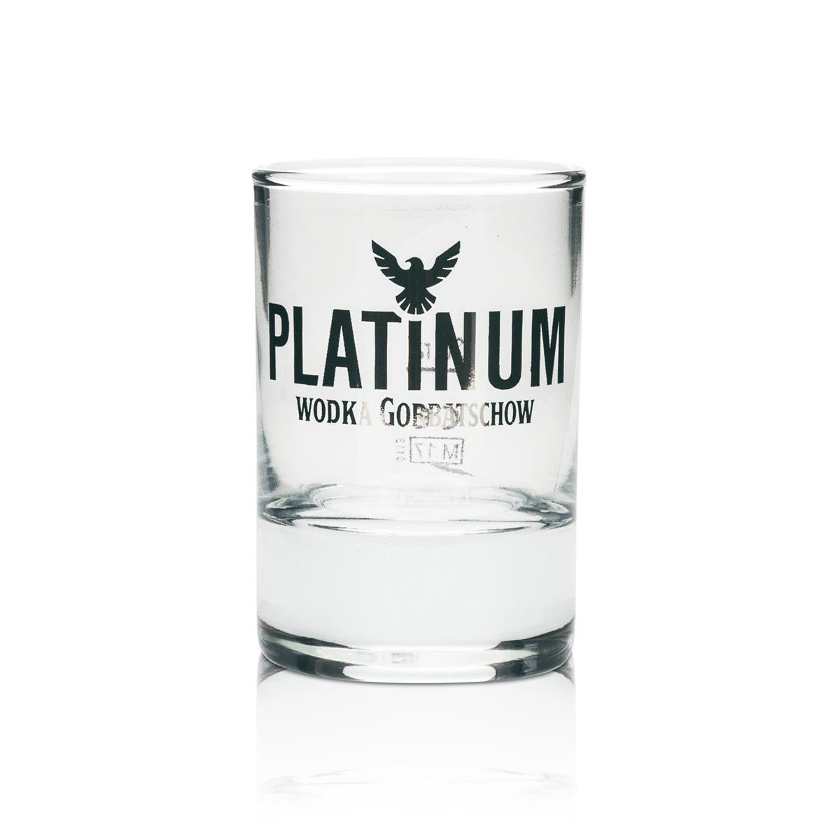12x Gorbatschow Vodka Shot Glass Platinum 2cl – View 2
