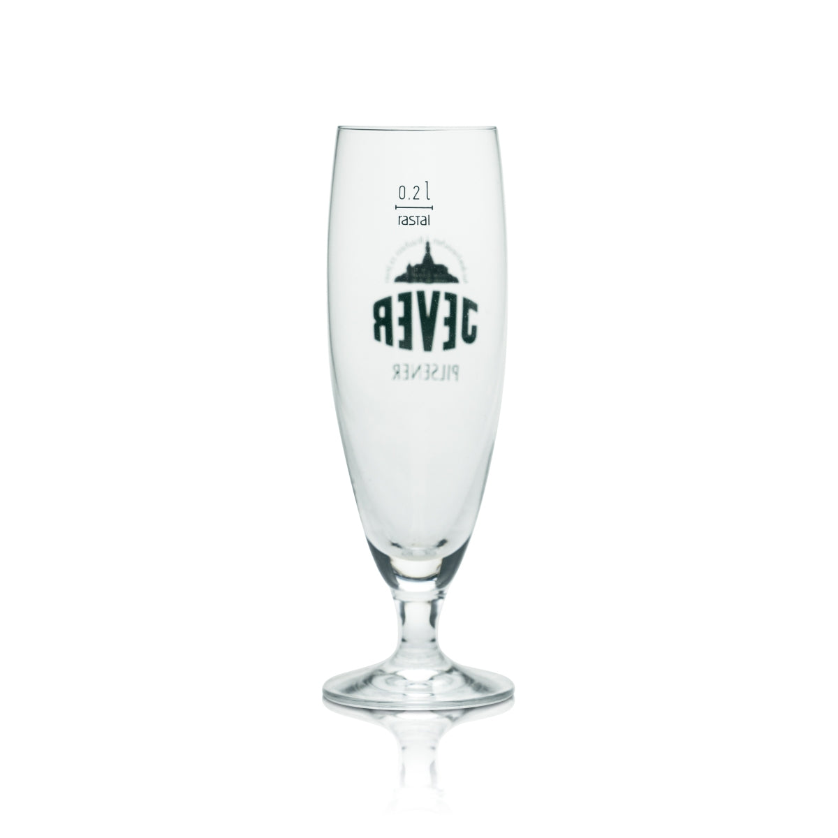12x Jever Glass 0.2l Tulip Cup Pilsener Beer Glasses Brewery Gastro Calibrated – View 3