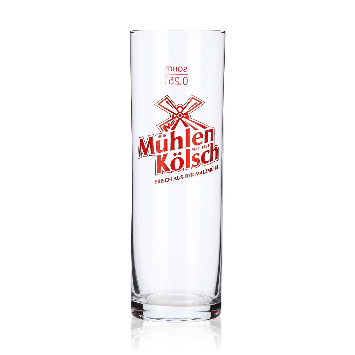 12x Mühlen Kölsch beer glasses, 0.25 l, Sahm – View 2