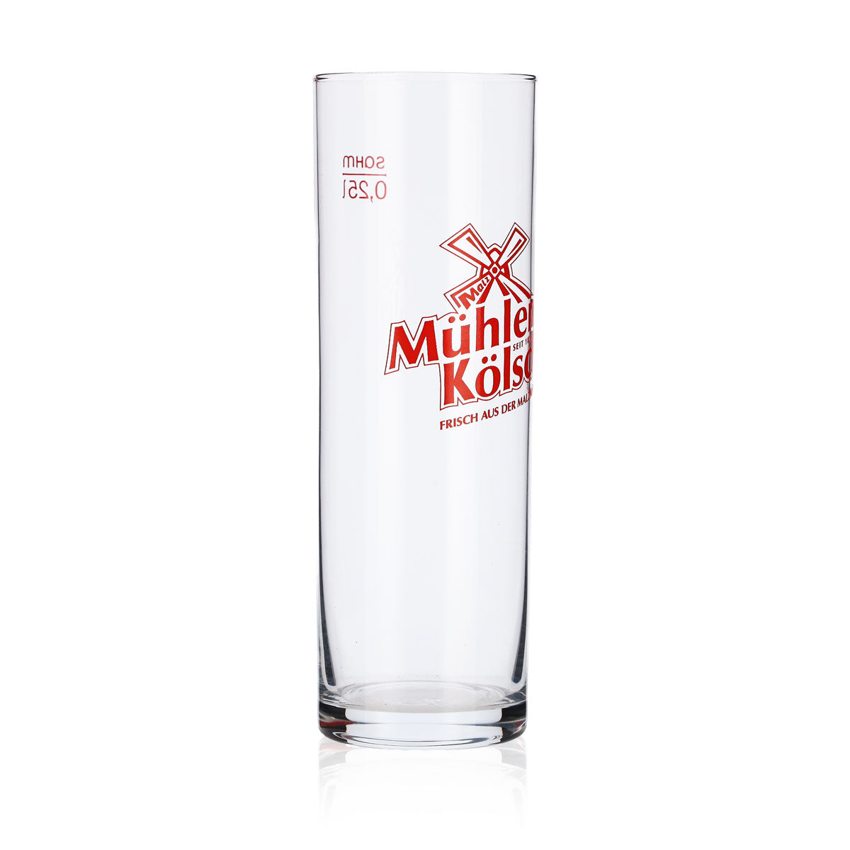 12x Mühlen Kölsch beer glasses, 0.25 l, Sahm – View 3