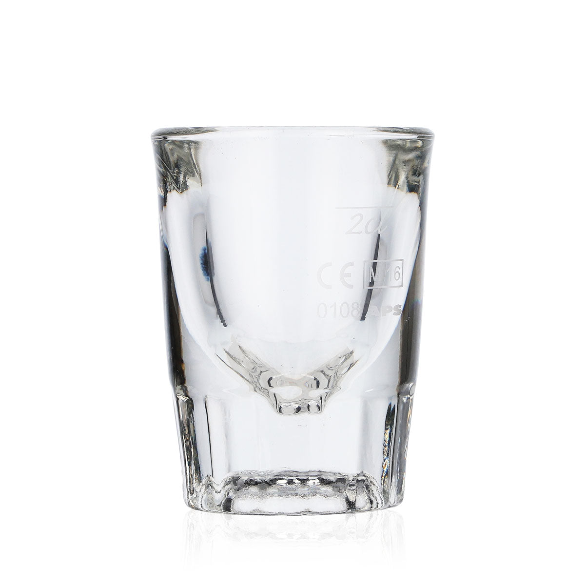 12x No Name Glass Stamper Shot Glasses Shot Glasses 2cl Heavy – View 3