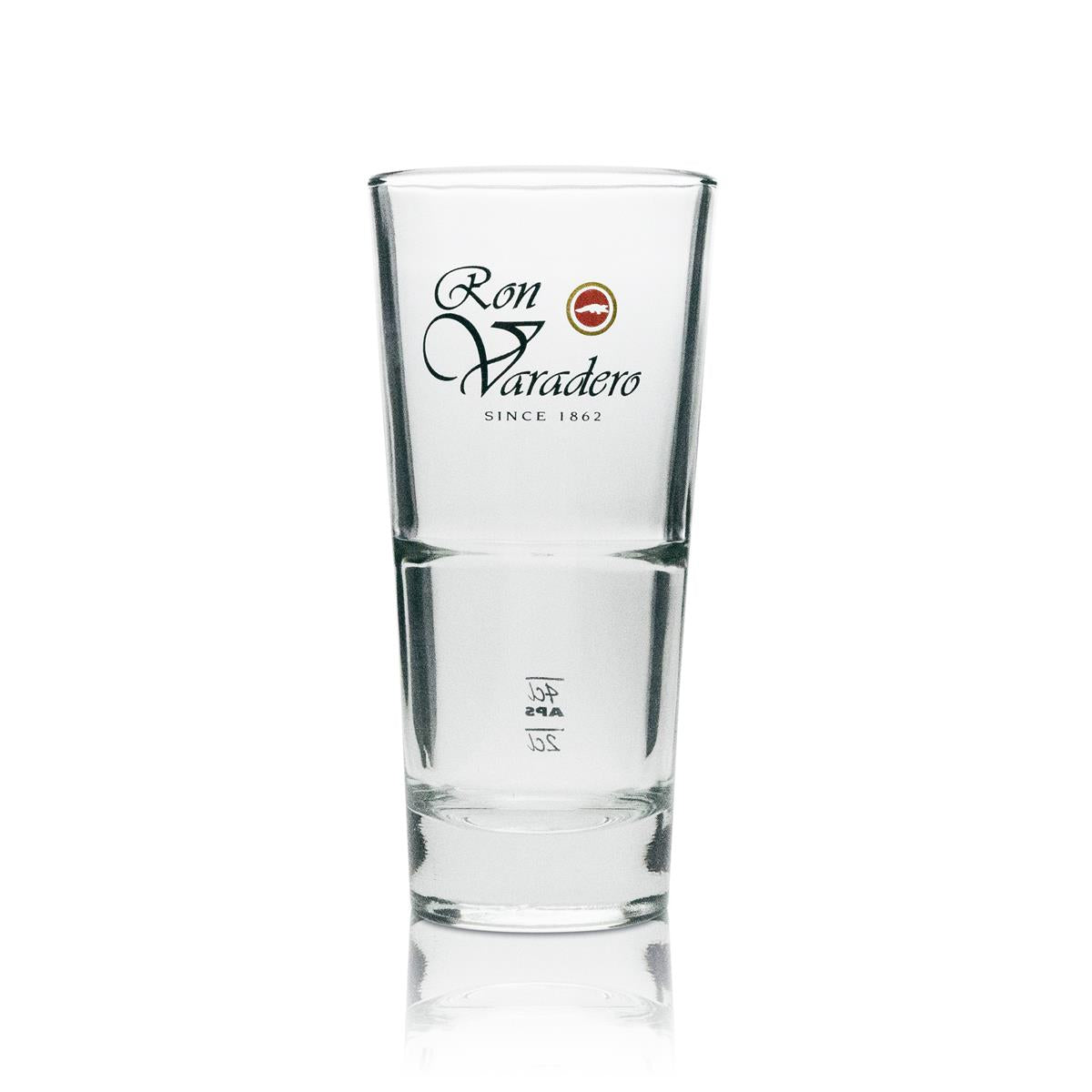12x Ron Varadero Rum Glass Long Drink Black Lettering 350ml – View 2