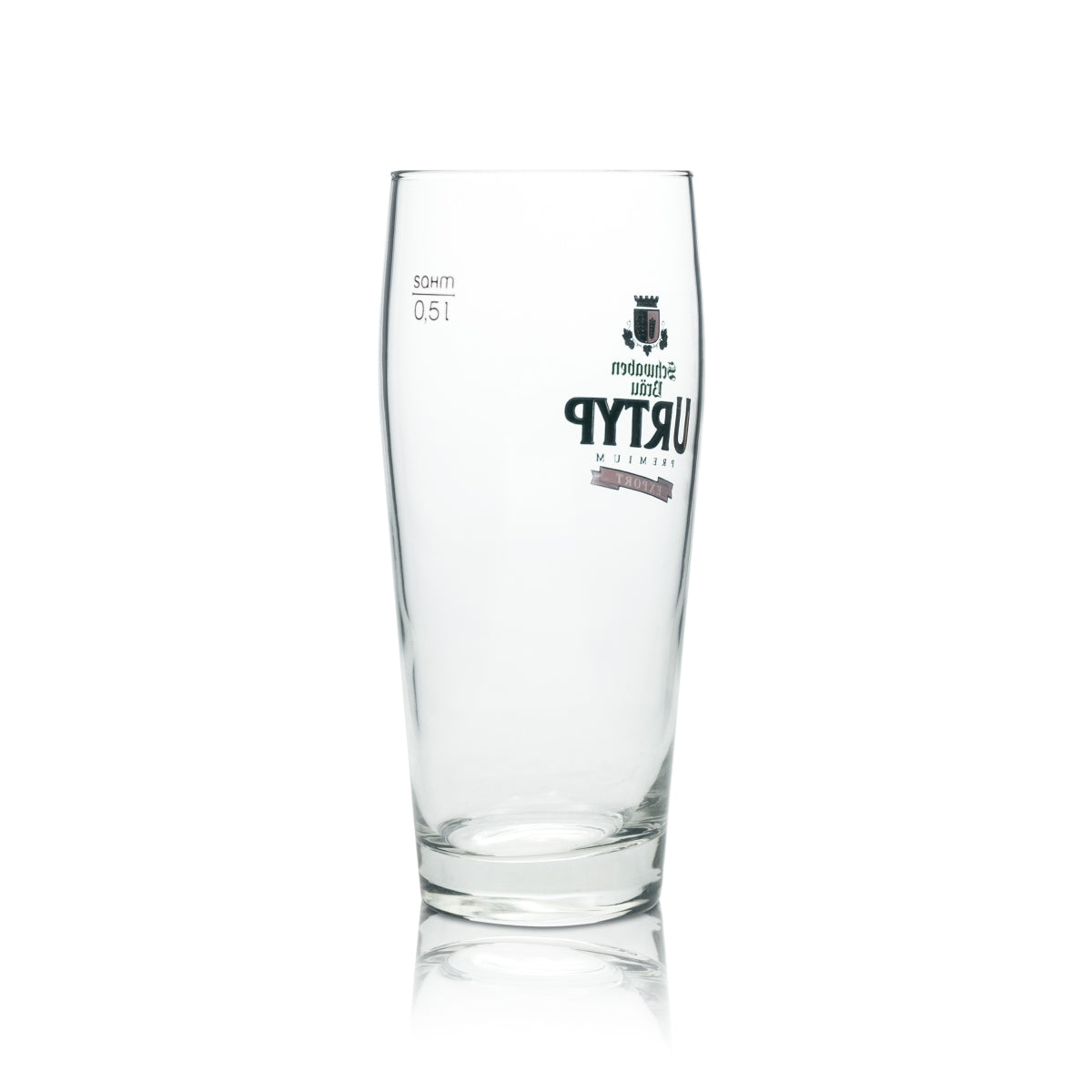 12x Schwaben Bräu Beer Glass 0.5l Willibecher Urtyp Export Sahm Glasses Pils Brewery – View 4