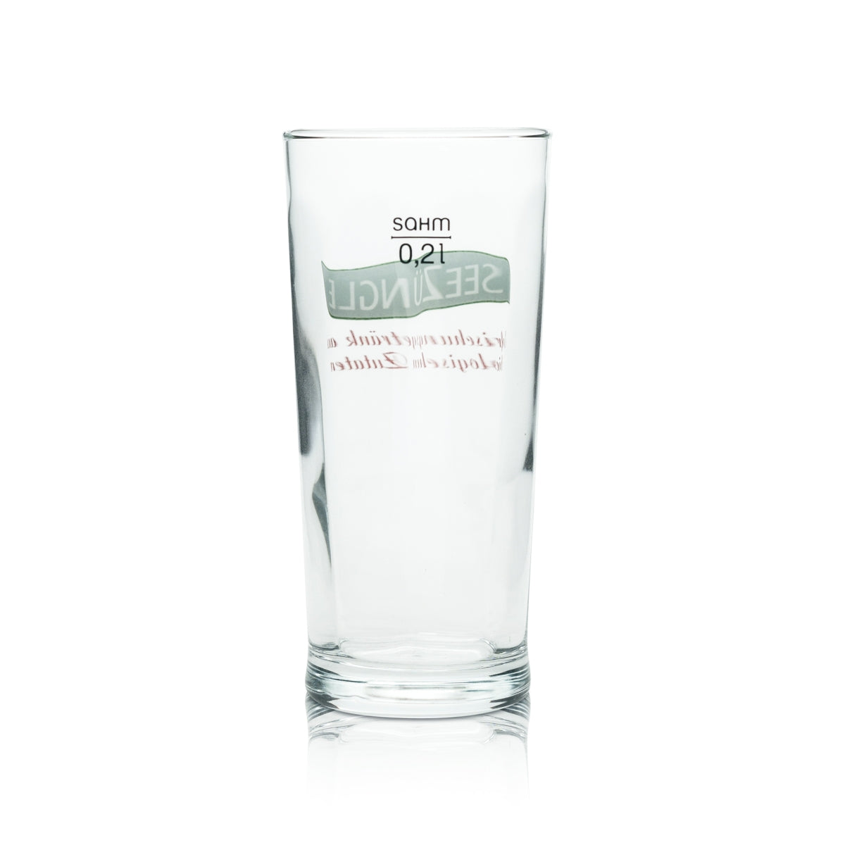 12x Seezüngle glass 0.2l cup Germania Sahm drinking glasses Gastro Hotel collector's item – View 3
