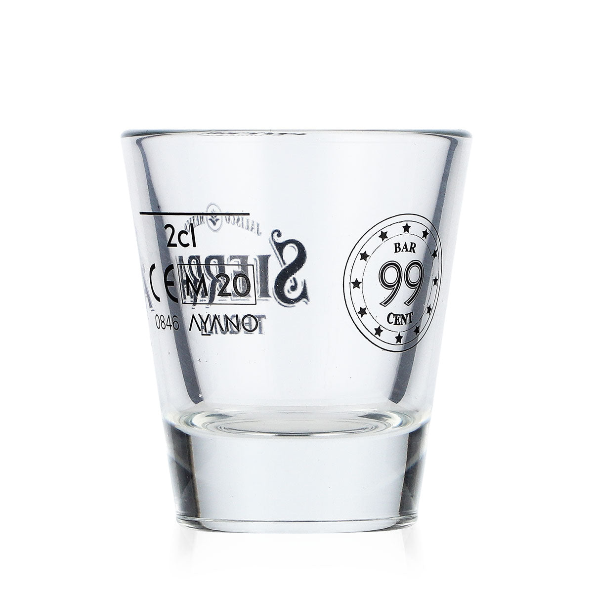 12x Sierra Tequila Tequila Shot Glass 2cl Special Edition "Bar 99 Cent" Vicrila – View 4