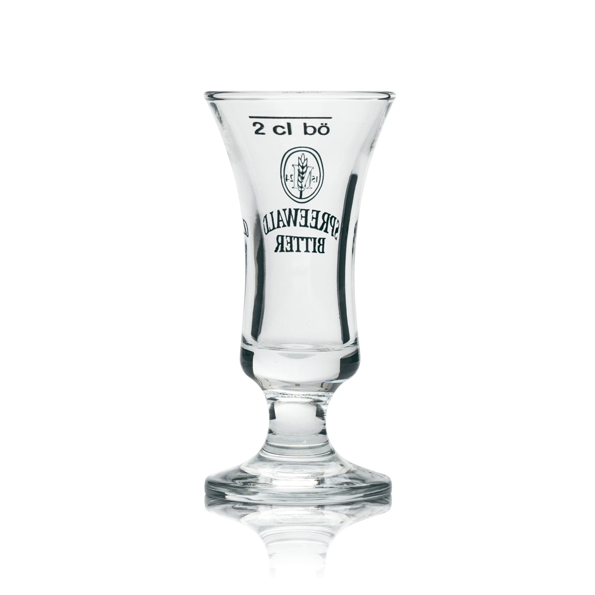 12x Spreewald Bitter Liqueur Glass Shot Cup Trophy 2cl – View 3
