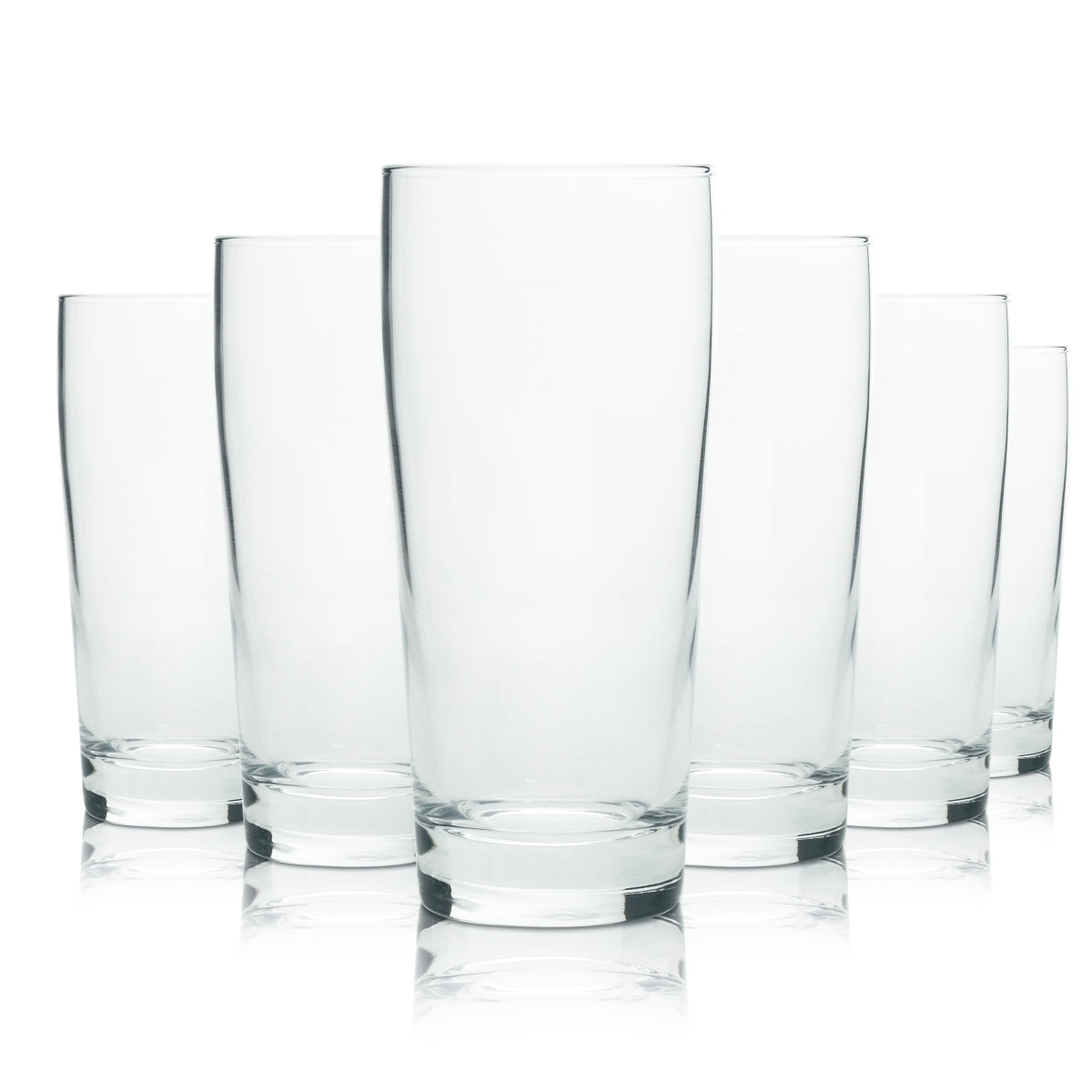 12x Van Well Glass 0.2l Willybecher Glasses Calibrated Pils Long Drink Beer Gastro