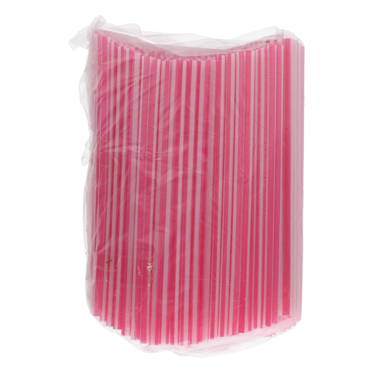 135 Plastic Straws, Red/White, 0.5 x 20 cm, Party Decorations