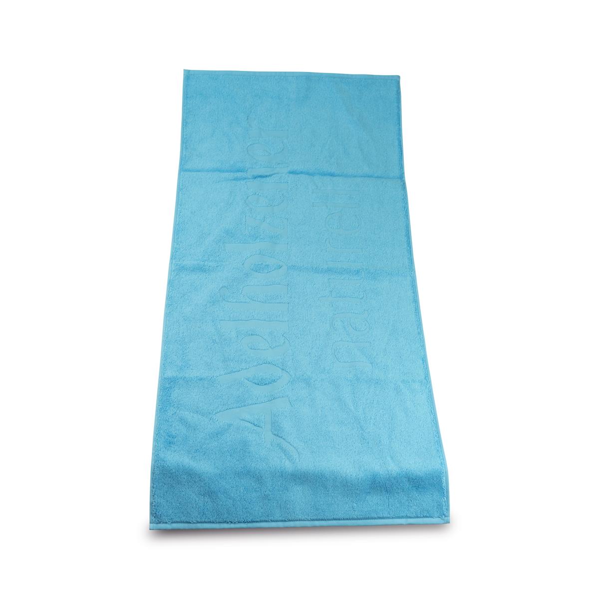 1x Adelholzener water towel, light blue
