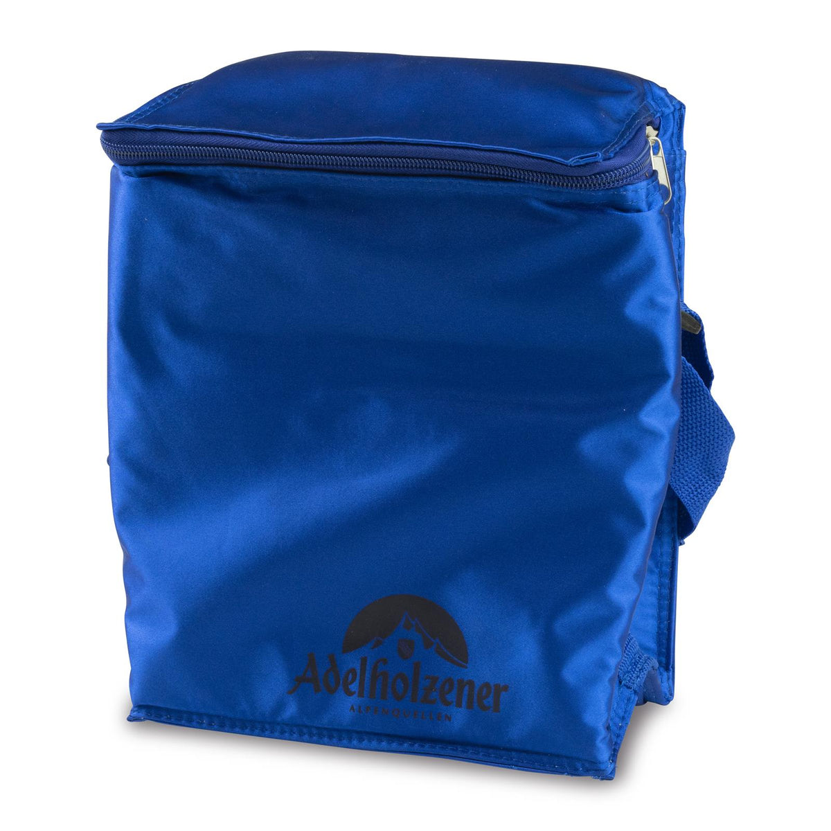 1x Adelholzener water bag cooler, blue, 20x15x25