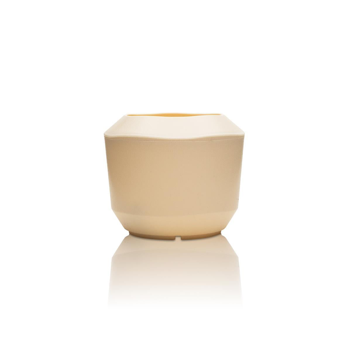 1x Bacardi Rum glass coconut cup beige – View 2