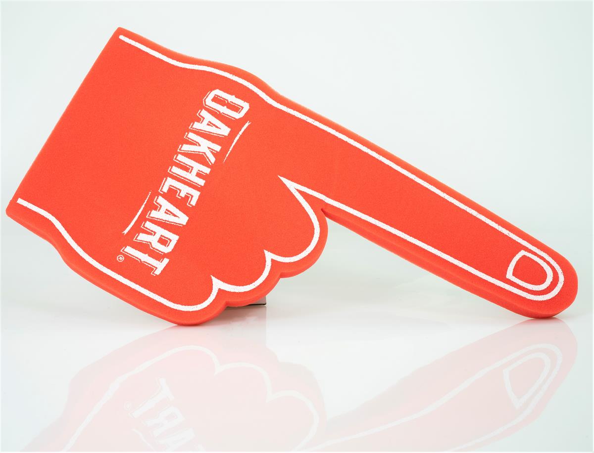 1x Bacardi Rum Foam Finger Oakheart Red 44 x 22 – View 2