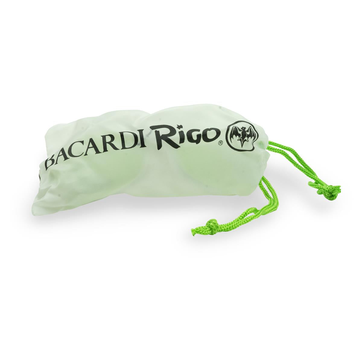 1x Bacardi Rum Rigo sunglasses in green with case – View 2