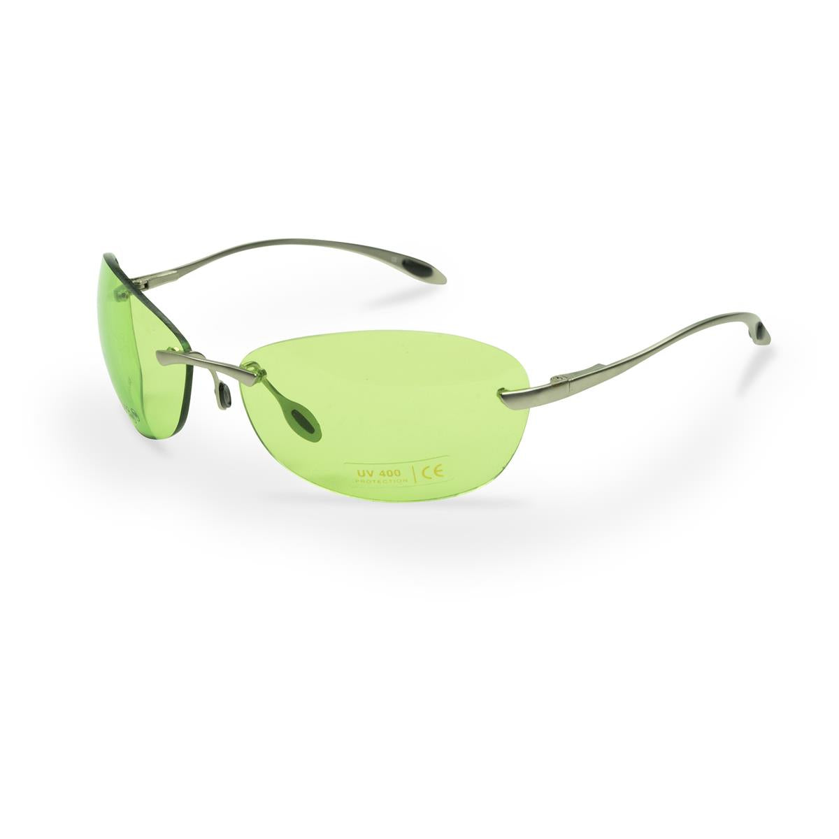 1x Bacardi Rum Rigo sunglasses in green with case – View 3