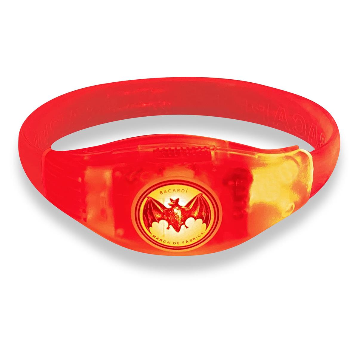 1x Bacardi Whiskey Bracelet LED Red – View 2