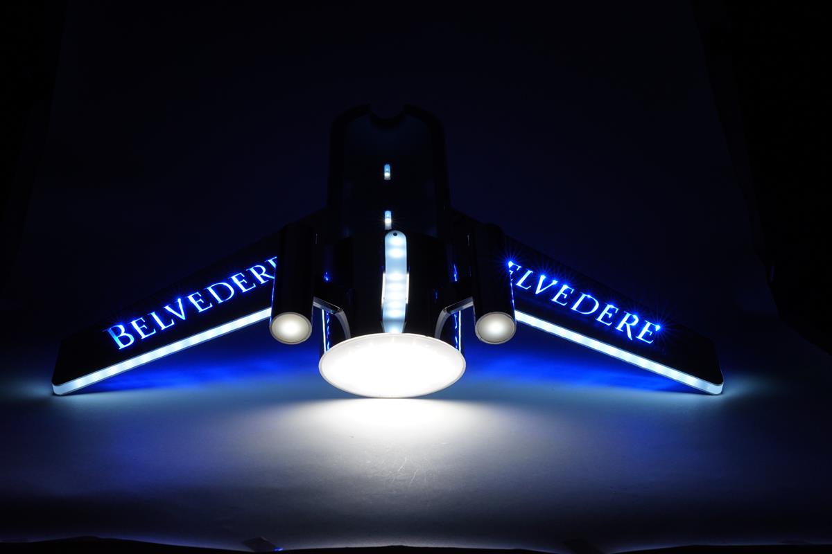 1x Belvedere Vodka Glorifier Airplane LED – View 4