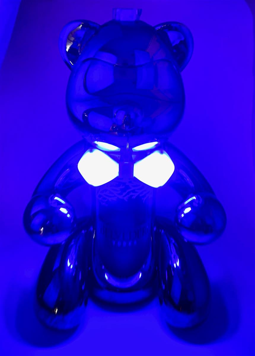 1x Belvedere Vodka Glorifier LED Bear Silver 3l – View 2