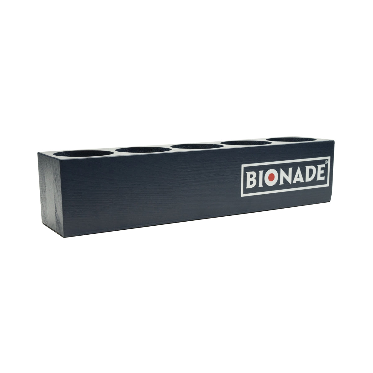 1x Bionade Soft Drinks Glorifier Display Wood Blue 5 Bottles – View 3