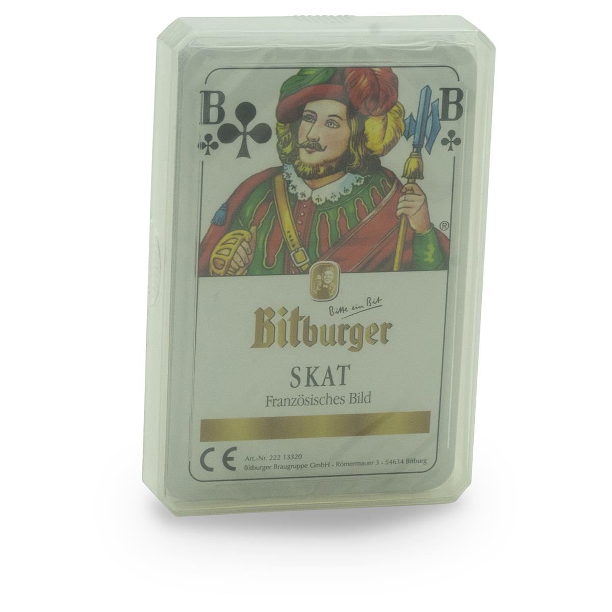 1x Bitburger Beer Card Game, new version