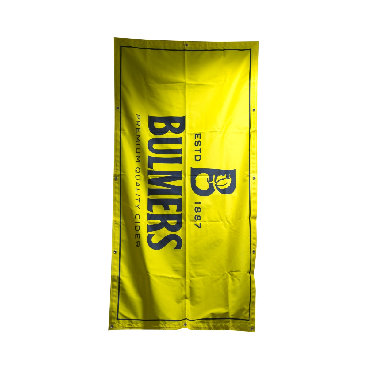 1x Bulmers Cider Flag Yellow with Logo – View 2
