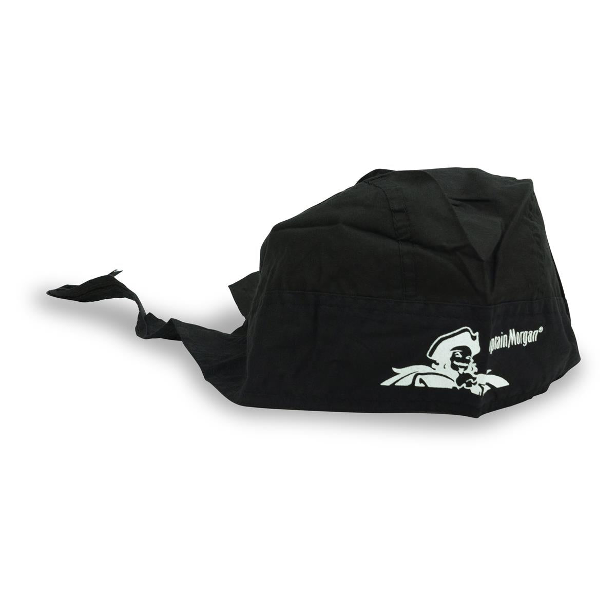 1x Captain Morgan Rum Cap Pirate Scarf Black