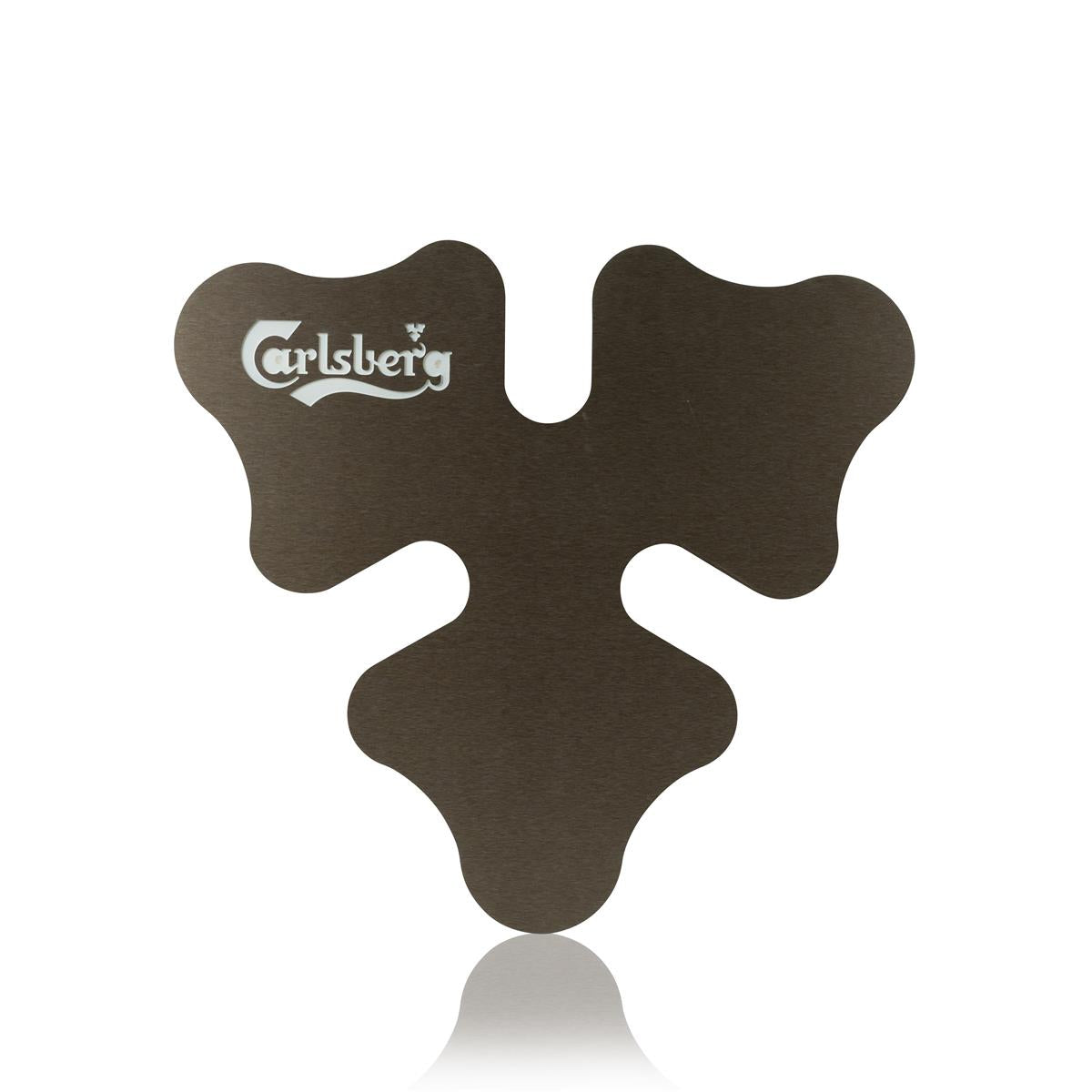1x Carlsberg beer neon sign Hop Leaf Silver
