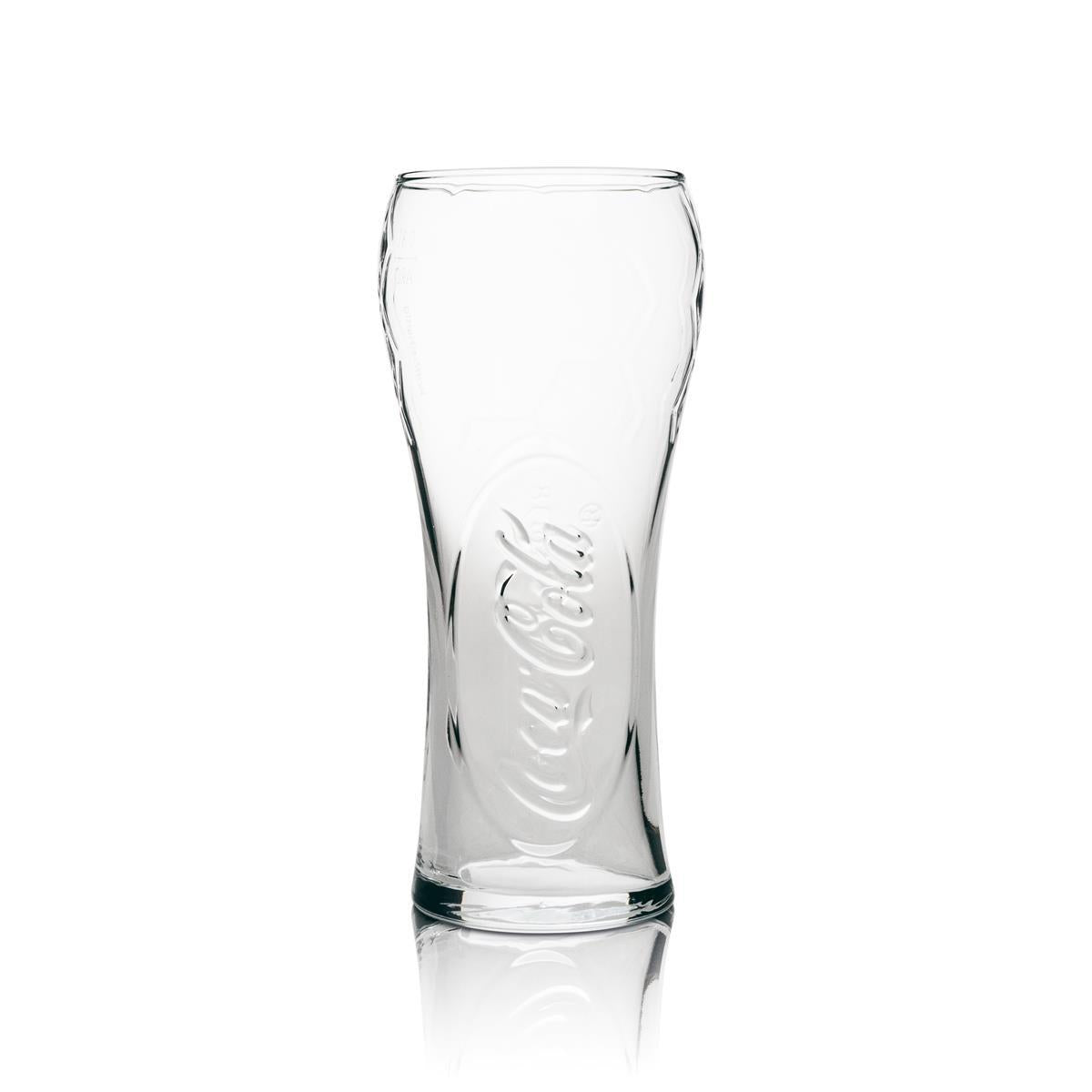 1x Coca Cola soft drink glass UEFA Euro 2008 relief – View 2
