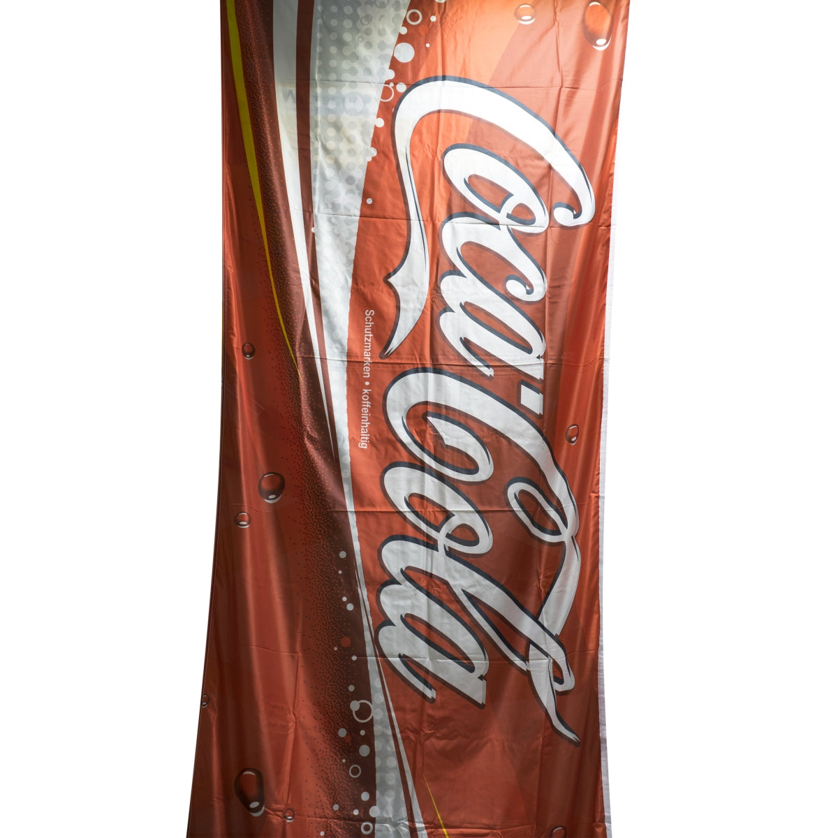 1x Coca Cola soft drink flag, red with logo – View 3