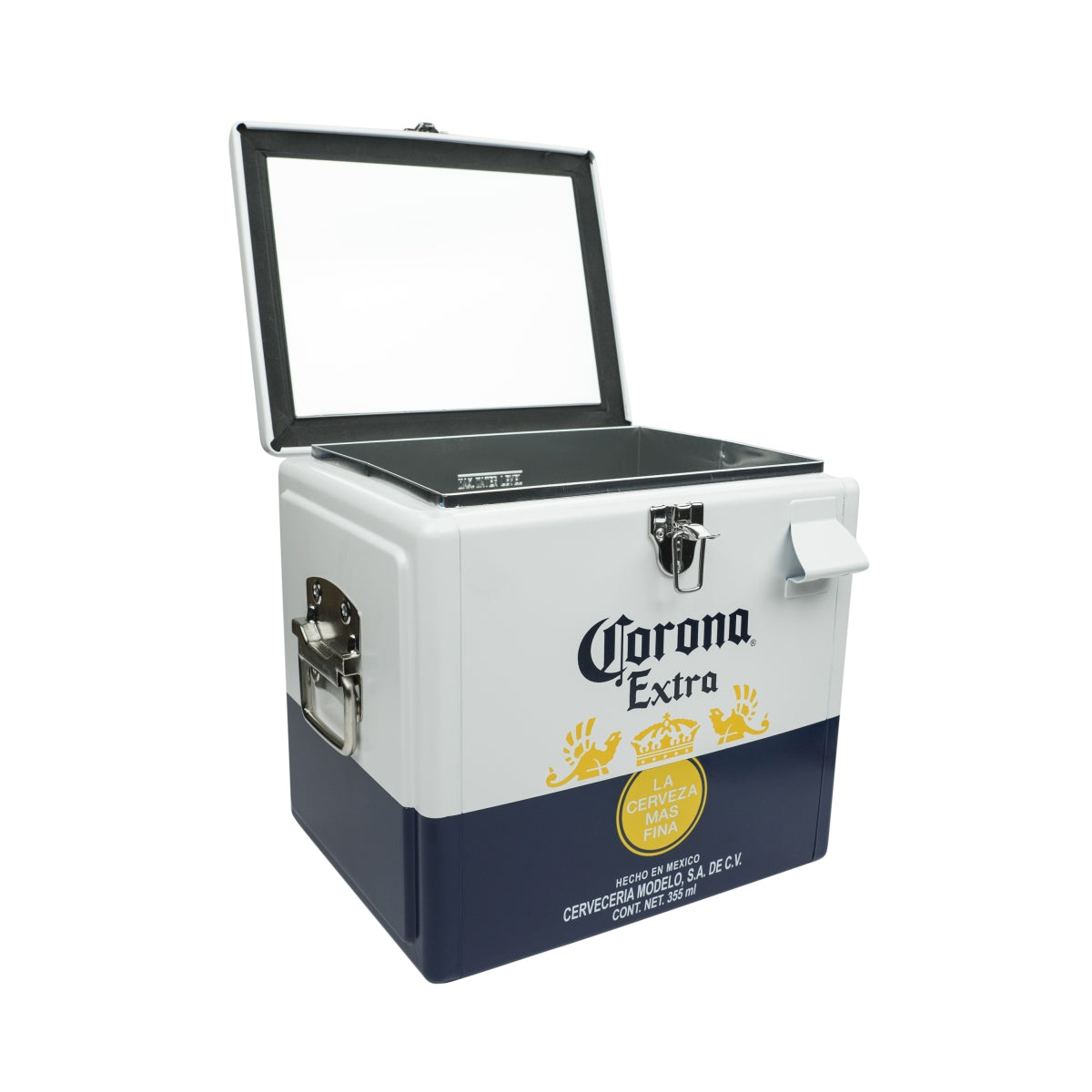 1x Corona beer cooler freezer box metal crate – View 3