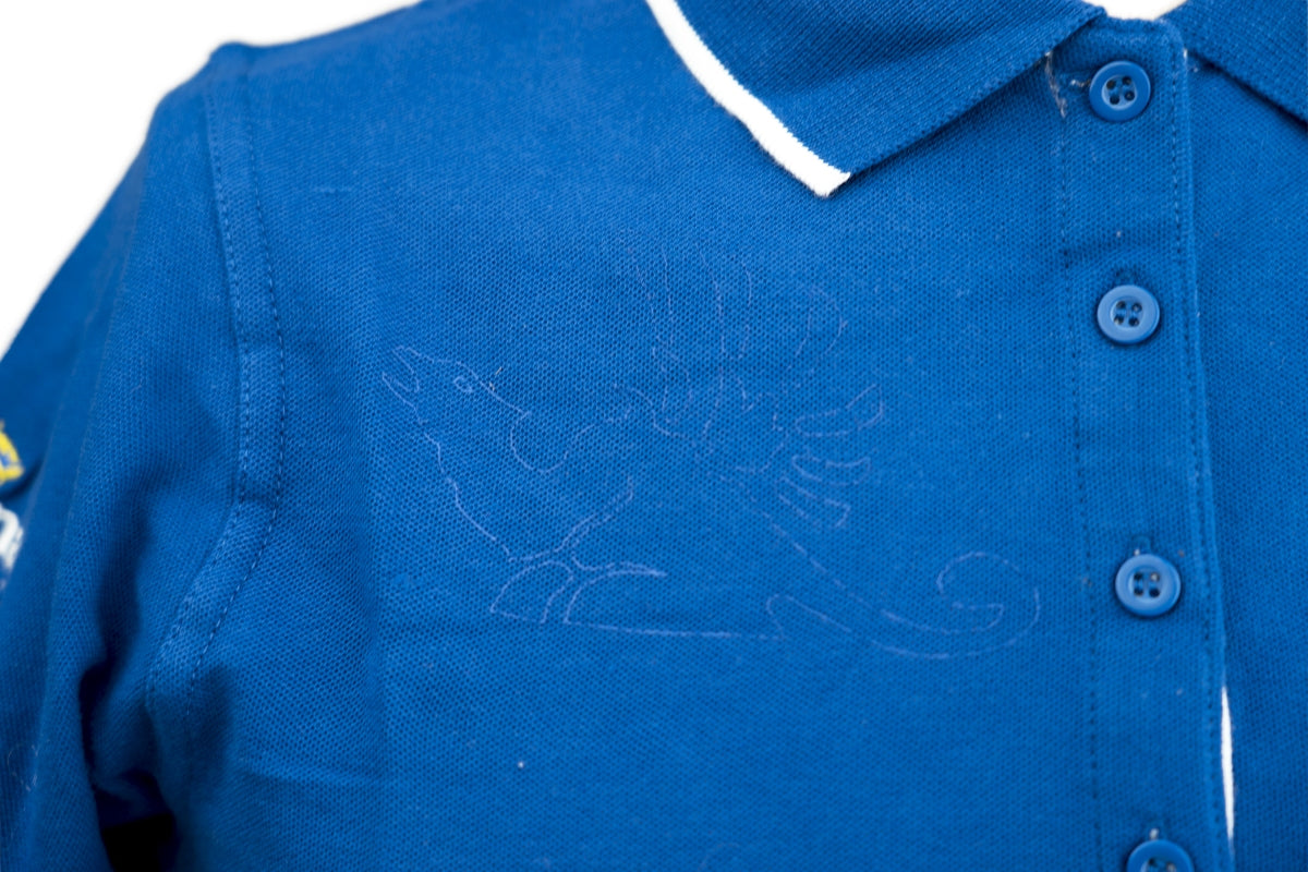 1x Corona Beer Polo Shirt Women's Blue Size S – View 5