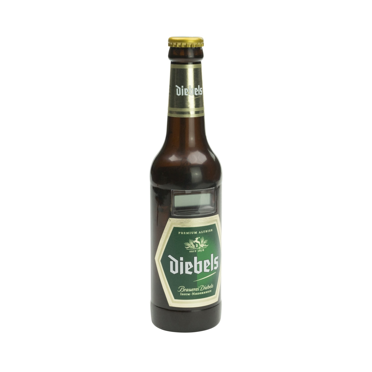 1x Diebels Beer Radio Alarm Clock Bottle Shape