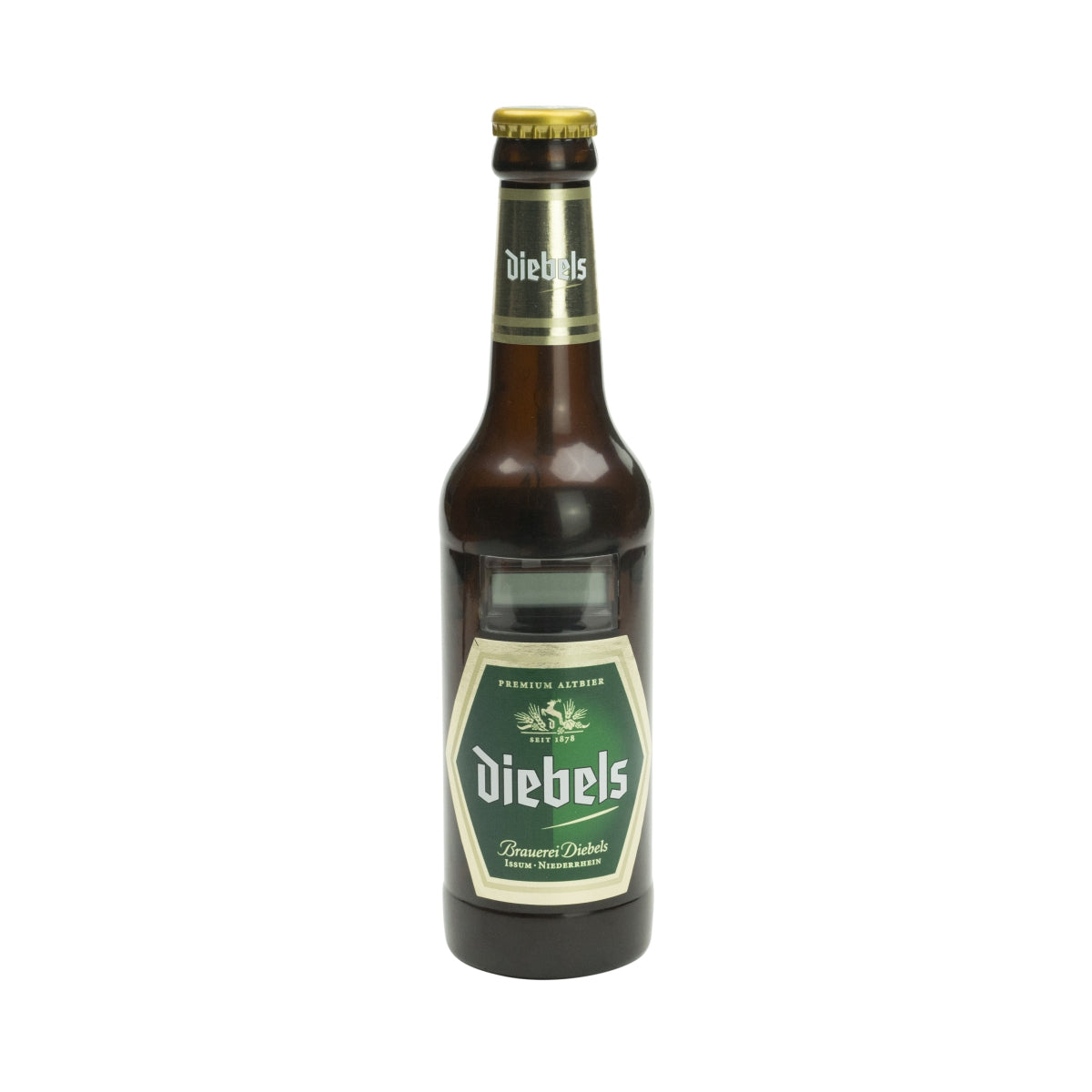 1x Diebels Beer Radio Alarm Clock Bottle Shape – View 2