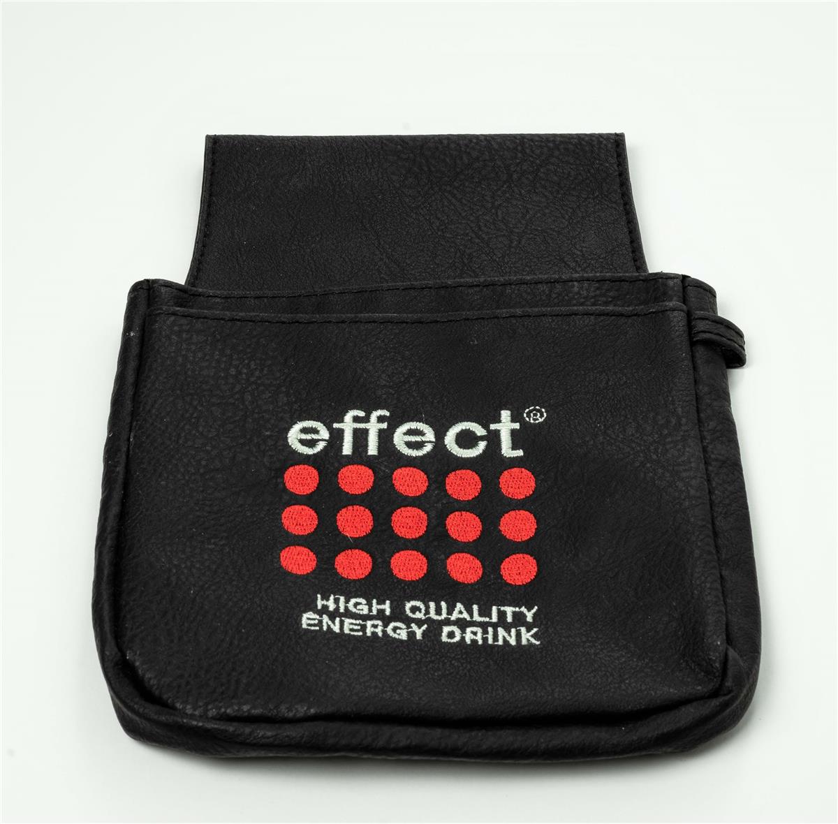 1x Effect Energy wallet holder, black faux leather – View 2