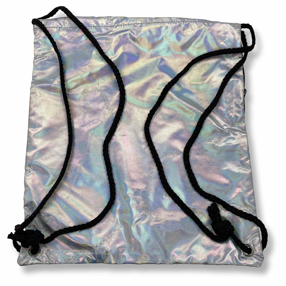 1x Effect Energy Jute Bag, Silver Metallic – View 2