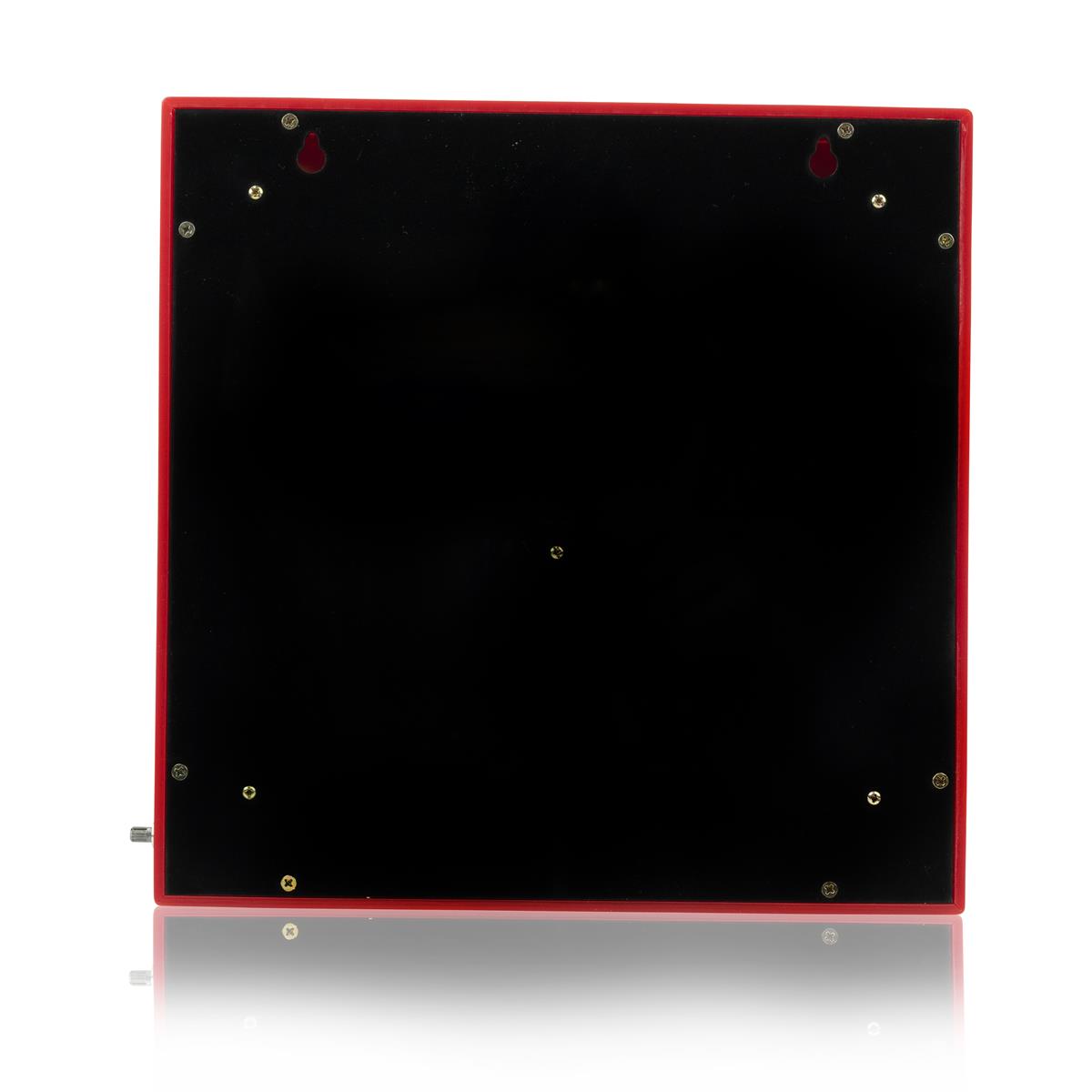 1x Effect Energy Neon Sign, Square, Silver/Red, 30 x 30 – View 3