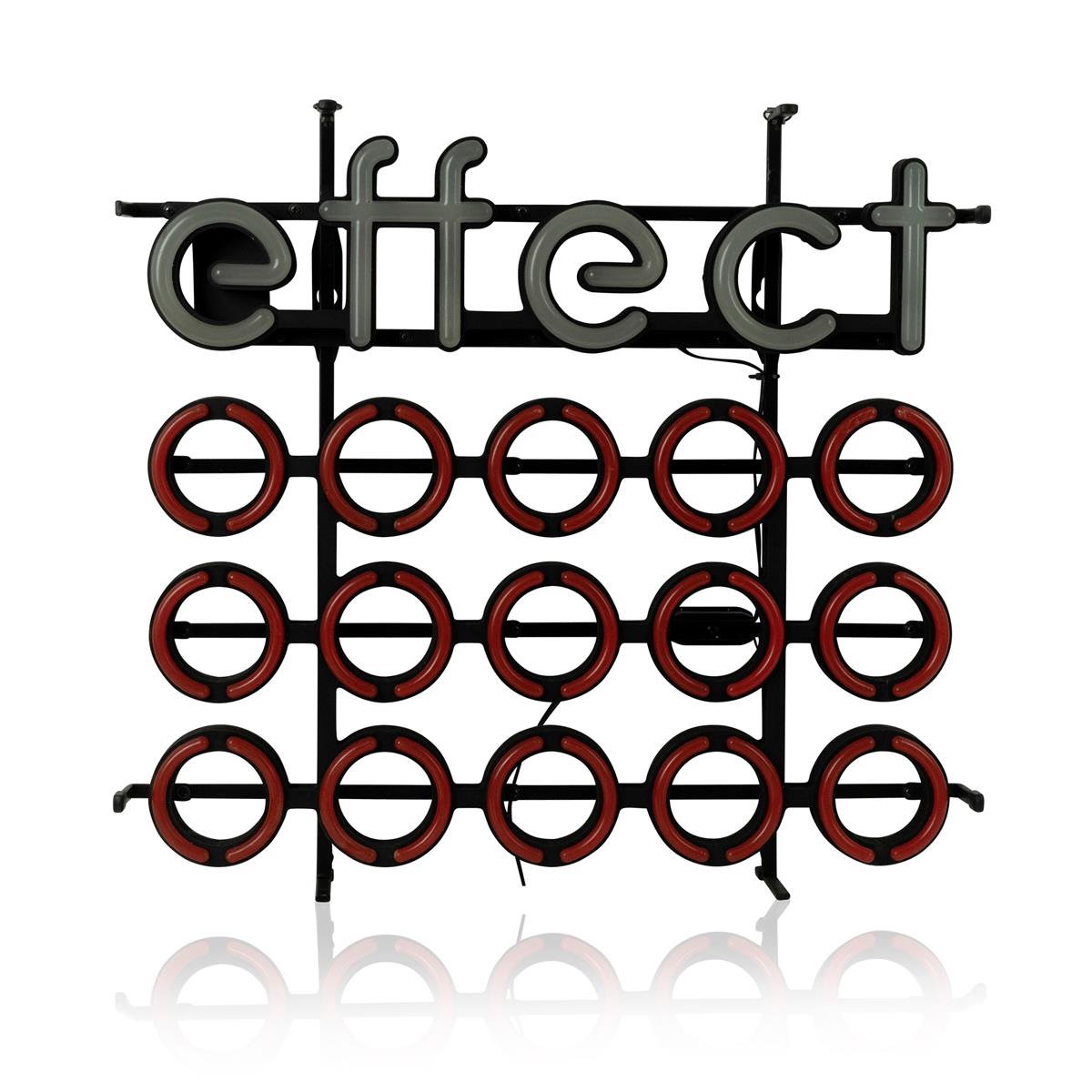 1x Effect Energy Neon Sign LED Neon Sign Red Circles – View 2