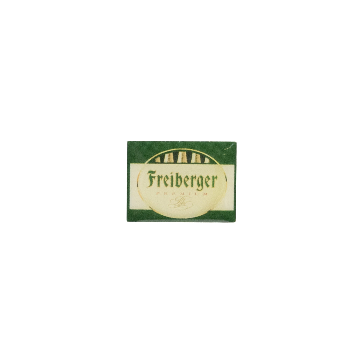 1x Freiberger beer pin badge, small, gold