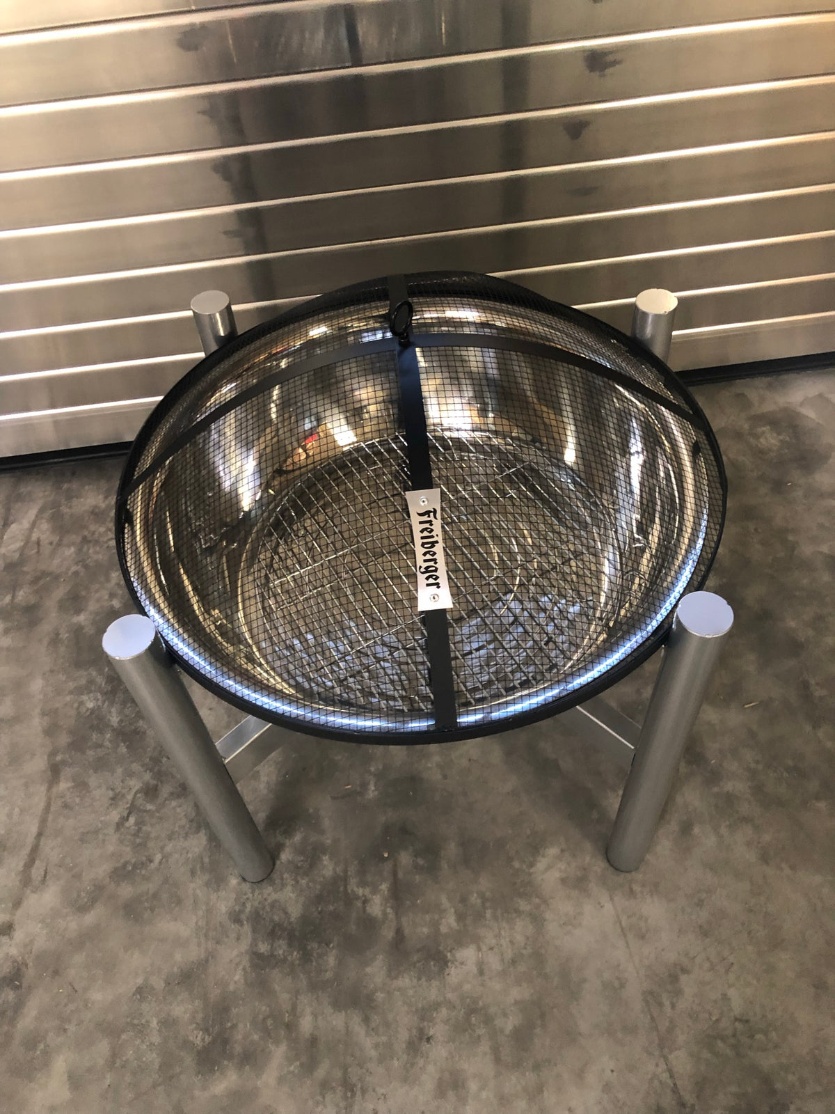 1x Freiberg Beer Fire Bowl, Silver – View 2