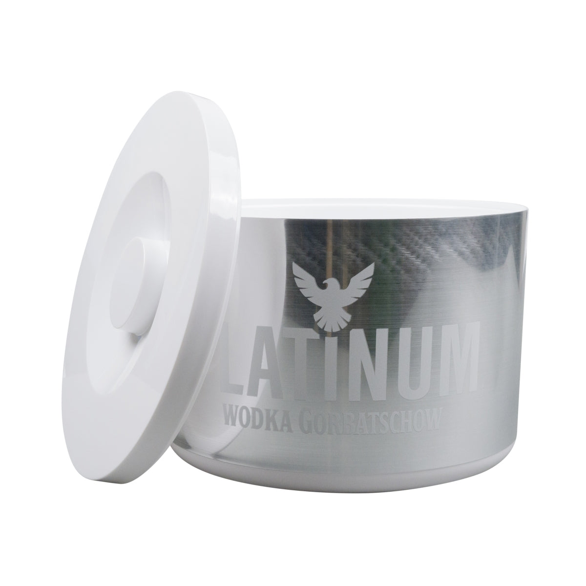 1x Gorbachev Vodka Cooler 10l Platinum Ice Box White – View 2