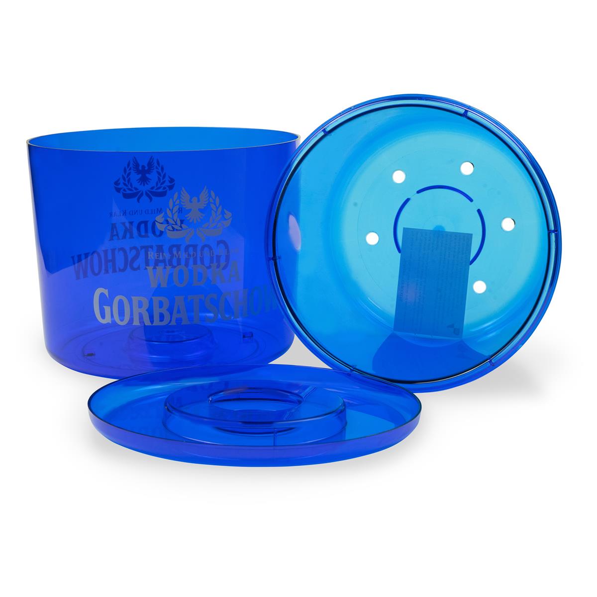 1x Gorbachev Vodka Cooler 8l Ice Box Blue – View 4