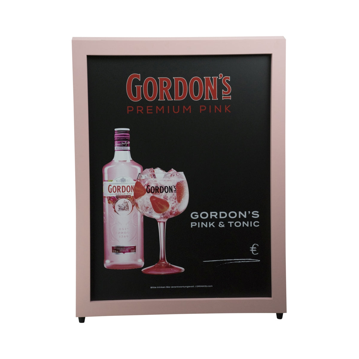 1x Gordon's Gin Street Sign Pink – View 4