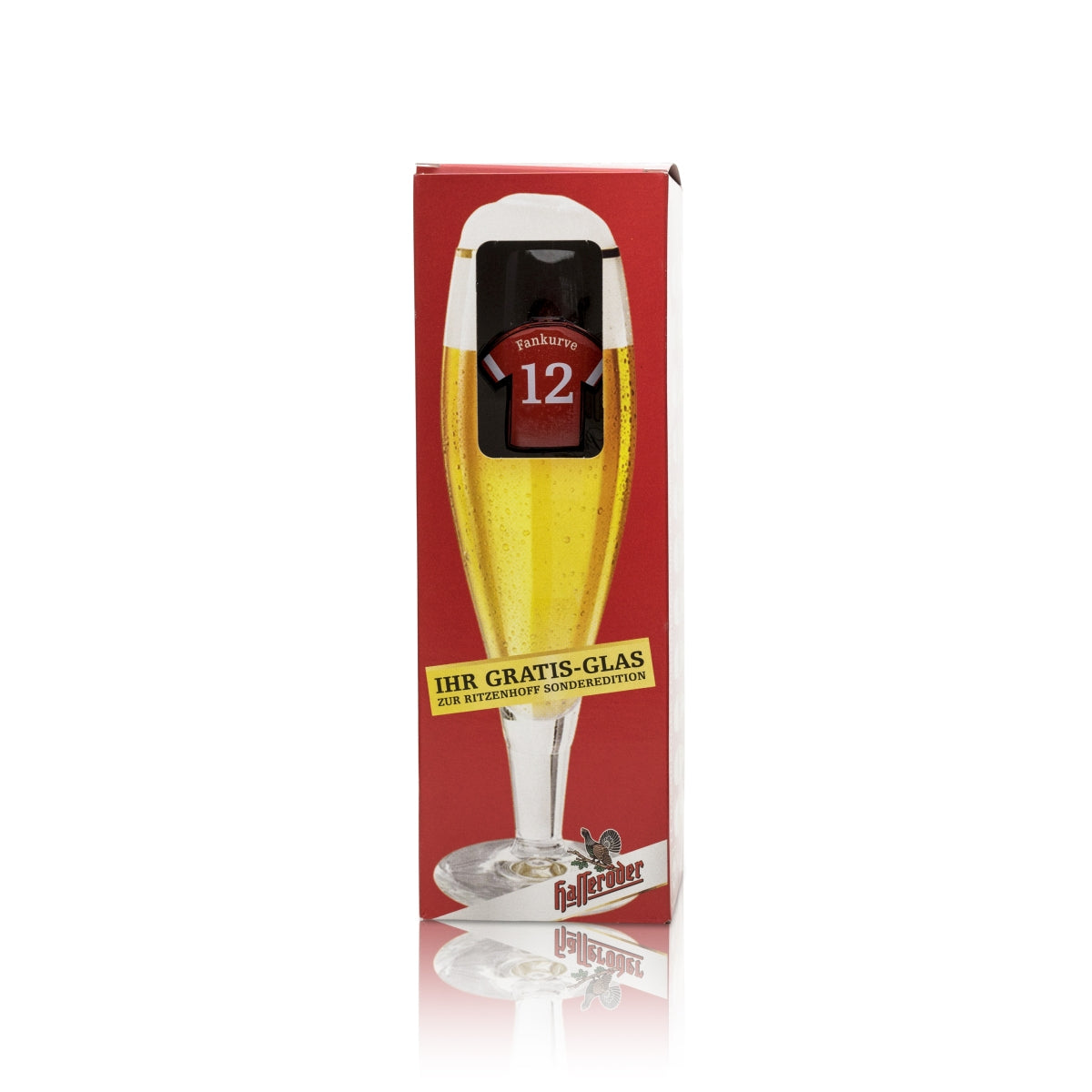 6x Hasseröder beer glass 0.3l cup fan jersey Ritzenhoff – View 5