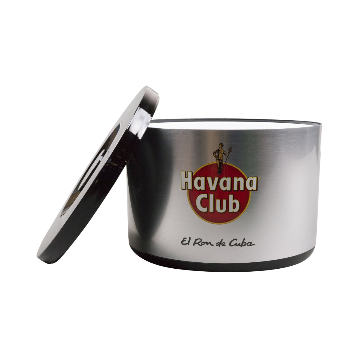 1x Havana Club Rum Cooler Ice Box 10l silver black – View 2