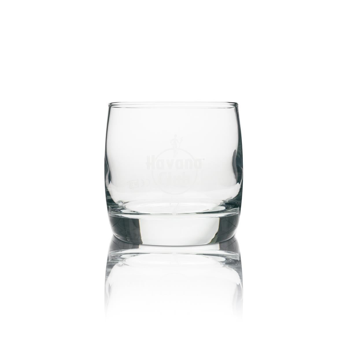 1x Havana Rum Glass Tumbler 7 Anos individually packaged Rastal