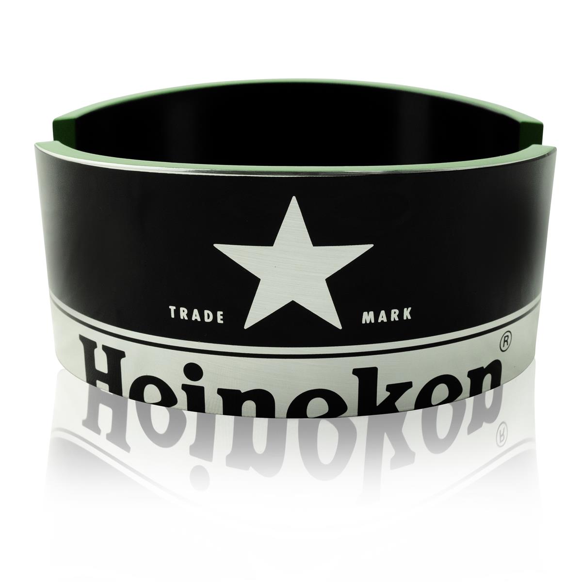1x Heineken beer ashtray, black – View 2